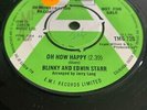 Blinky And Edwin Starr - Oh How Happy / Ooo Baby Baby - 7'' UK Promo - Motown