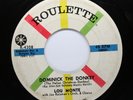 LOU MONTE Christmas 45rpm Dominick the Donkey b/w Christmas At Our House HEAR