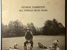 GEORGE HARRISON All Things Must Pass Original 1st Press Huge Poster Beatles NM