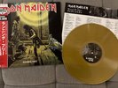 IRON MAIDEN - Running Free Vinyl GOLD LP Bremen Live 1981+Obi Stripe lim. 100