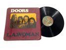 The Doors LA Woman VINYL EKS-75011 Elektra Hype Sticker Crucifix In Shrink RARE