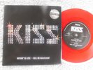 Kiss  - Nothin' To Lose/Hell Or Hallelujah - 1989 RED VINYL Picture Sleeve PS 7