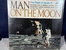 Man on The Moon The Flight of Apollo 11 w/ Booklet - Sealed Record