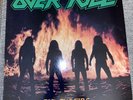 Overkill ‎– Feel The Fire LP  1985 Megaforce Records ‎– MRI 1469 EX/EX