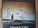 Genuine Fully Signed Single The Jam 'Strange Town' by Weller, Foxton & Buckler