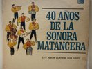 Vinyl LP: La Sonora Matancera, “40 Años de la Sonora Matancera” SEECO, Set Of 2