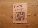 STRICTLY ROCKERS 2 UK 1978 RARE PUNK FANZINE SEX PISTOLS CLASH IGGY WIRE ADVERTS