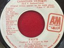 RARE Jamaica FALCO _ Rock Me Amadeus 45 Canadian American Kommissar 7