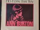 ANN BURTON He's Funny That Way 1977 LP RARE JAZZ VOCAL  Japan Import NEAR MINT