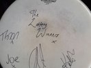 The Lottery Winners Drum Skin Signed rare