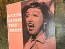 ANITA O'DAY Sings The Most VERVE / CLEF 1957 Jazz VG+ VINYL LP Record USED