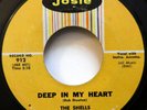 SHELLS 45 Deep In My Heart / Our Wedding Day JOSIE Original VG++ doowop  Kz 1082