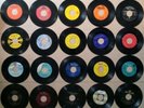 (46) EARLY ROCK Rockabilly Surf 45s CHARMS Santo & Johnny  AL CASEY Johnny Cash