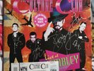AUTOGRAPHED CULTURE CLUB LIVE IN WEMBLEY PINK VINYL BOY GEORGE SIGNED VINYL LP