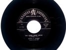 SANTO & JOHNNY - Tear Drop / The Long Walk Home - Vinyl 45 Canadian American 107