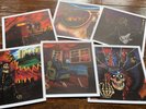 Guns n Roses Appetite for Destruction set of 6 lithographs locked n loaded