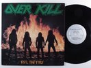 OVERKILL Feel The Fire MEGAFORCE MRI-1469 LP VG++ n