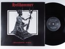 HELLHAMMER Apocalyptic Raids NOISE EP VG+ 45rpm germany w/ lyric sheet insert n