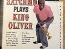 LOUIS ARMSTRONG - SATCHMO PLAYS KING OLIVER - AUDIO FIDELITY ORIG PRESSING - VG+
