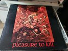 Kreator Pleasure to Kill Vinyl Record MX 8105 Combat 1986 Original LP