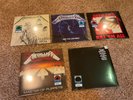 Metallica walmart Color Vinyl LP Set of 5 kill justice master puppets lightning