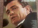 Johnny Cash vinyl record at Folsom Prison