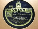 PAUL NIKOLAUS COMEDIAN HARMONISTS WILLY ROSEN u.a. Kabarett Revue Odeon O-11634
