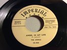 JEWELS-IMPERIAL 5351-HEARTS CAN BE BROKEN/ANGEL IN MY LIFE-W.COAST DOO-WOP 45 DJ