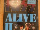 KISS Alive II US LP 45th Anniv. Ltd Ed. Red/Blue Swirl Vinyl Sealed 2022