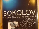 Signed by GRIGORY SOKOLOV Chopin Piano Concerto 1 EURODISC 180g LP New Signiert