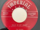 * SPIDERS Bells in My Heart / For a Thrill DOO WOP R&B Imperial 45 Hear