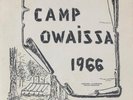 CAMP OWAISSA 1966 Private Press LP 60s Monterey MA Massachusetts Girls Sleepaway