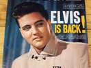 Elvis Presley - Elvis Is Back Vinyl LP  Jordanaires RCA LSP-2231 1960 Rockaway