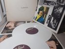 THE BEATLES WHITE ALBUM 2LP VG+ WHITE VINYL SEBX11841 w/ Band Photos & Poster