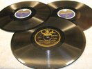 3 Original 1920's 78rpm JAZZ records with ADRIAN ROLLINI, BIX & TRAM etc E+