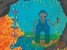 King Gizzard & The Lizard Wizard Fishing For Fishies 1LP Recycled Coloured Wax 2