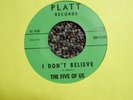 Five of Us m- 7 I Don't Believe / Hey You