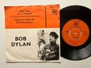 Bob Dylan 45 + Picture Sleeve Times. They Are A Changin’ Sweden