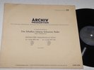 Enrico Mainardi Bach Suites for Violoncello solo Archiv 14029 APM 1/57 NM