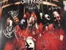 slipknot signed 10 aniv. slime green vinyl
