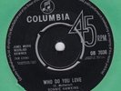 Ronnie Hawkins Who Do You Love UK Columbia 45 Bo Diddley 1963 Garage Rocker Mod