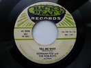 NORMAN FOX ROB ROYS 45 'TELL ME WHY' USA BACK BEAT 1957 TEXAS DOO WOP JIVER VG+