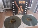 AC/DC # LIVING IN THE HELL  # NM Multicolor * colored Vinyl LP record RAR