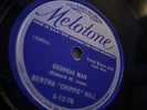 NM Melotone Bertha Chippie HILL & Richard Jones 78 RPM BLUES - Georgia Man