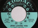 RUBY ANDREWS Just Loving You ZODIAC 45 northern soul 1968 original VG++ HEAR