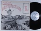 TOTAL DESTRUCTION Various Artists METAL BLADE LP VG++ o