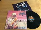 DEATH...LEPROSY... RARE UK FIRST ISSUE ALBUM + INNER..FLAG 24