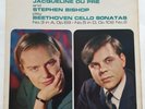 BEETHOVEN CELLO SONATAS JACQUELINE DU PRE/STEPHEN BISHOP LP CLASSICAL 1966