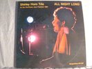 LP - SHIRLEY HORN TRIO-ALL NIGHT LONG  - AUTOGRAPHED  -  STEEPLECHASE  - NM