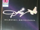 DOLLY PARTON DIAMONDS & RHINESTONES HITS VINYL NEW LIMITED HOT PINK 2 LP Record